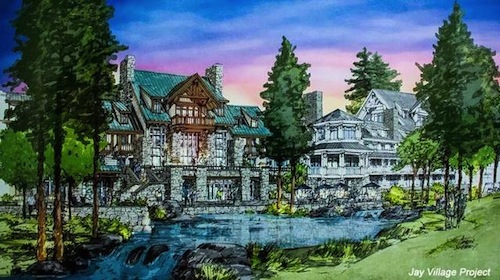 Jay Peak Village rendering