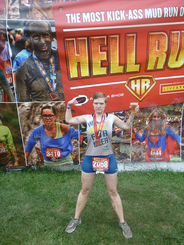 Erica at Hell Run Chicago