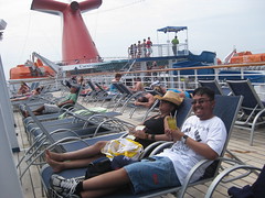 Extra Day at Sea Aboard Carnival Elation Due To Hurricane Isaac! (Thursday, August 30, 2012)