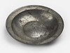 Pewter dish, 15th to 16th century