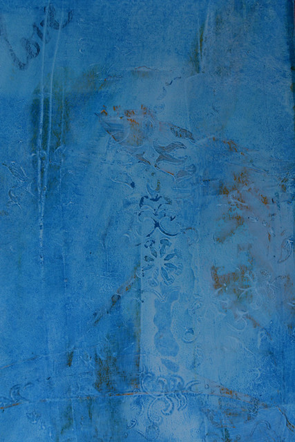 AJED_Blue Emb Wallpaper_Closeup