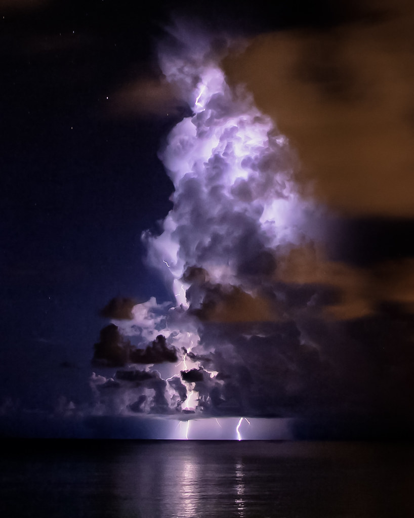 Picture of the Day: A Cloud Illuminated By Lightning
