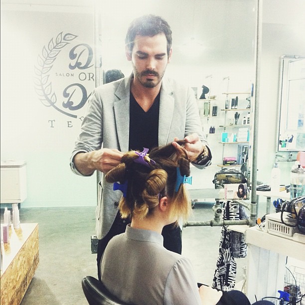 #KevinMurphy #Hair #Productknowledge #screensiren @doordyetx with @tjsilmon