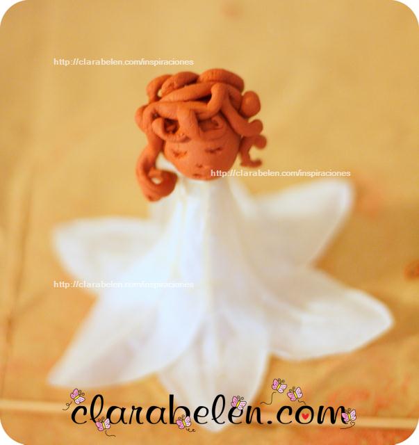 Cómo hacer muñecas de arcilla con niños para regalos en comuniones y bodas