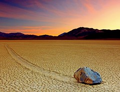 Sailing Stone Dawn - Death Valley