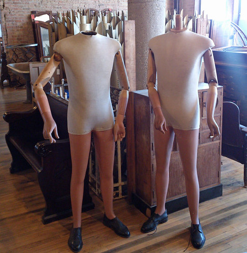 mannequins  from Architectural Artifacts in Ravenswood, seen during 2012 Ravenswood Art Walk 11th Annual Tour of Arts & Industry in Chicago