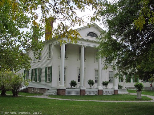 The Livingston-Backus House, Genesee Country Village & Museum, Mumford, New York