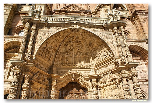 Detalhe da fachada da catedral de Astorga by VRfoto