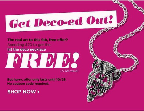 Get a FREE mark. Hit the Deco Necklace