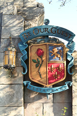 Be Our Guest Restaurant Sign