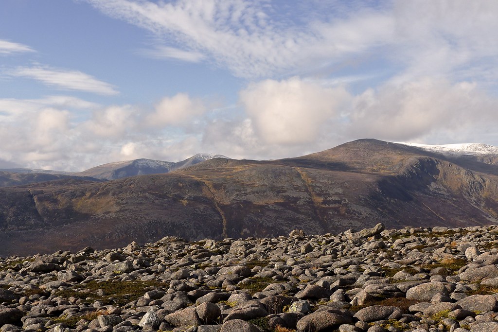 Cairn Toul and Derry Cairngorm