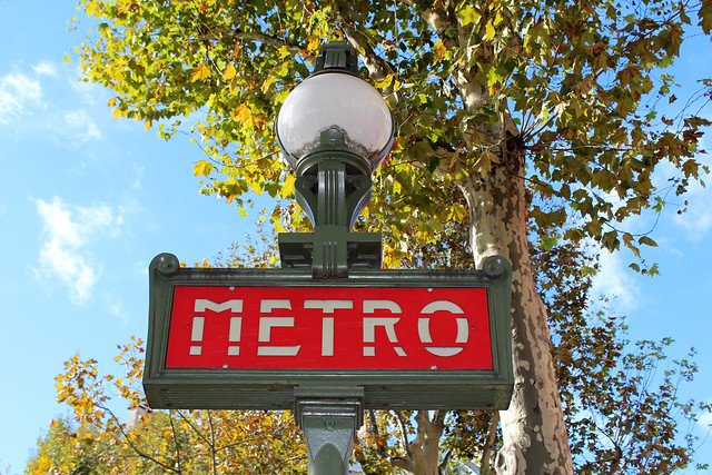 Metro-Station ahead