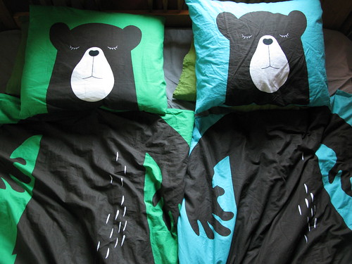 Sleeping with bears