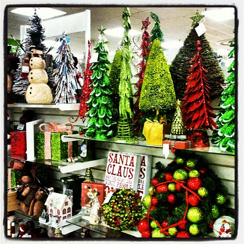 Tis the season at TJ Maxx! #christmas #trees #wreath #snowman #decorations #santa #tooearly