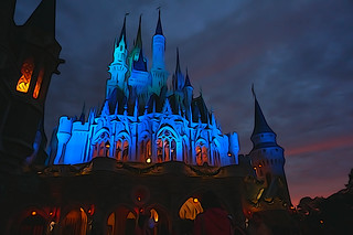 Illustrated Cinderella's Castle