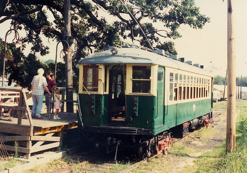 The Fox River Trolley Museum.  South Elgin Illinois.  Early September 1990. by Eddie from Chicago
