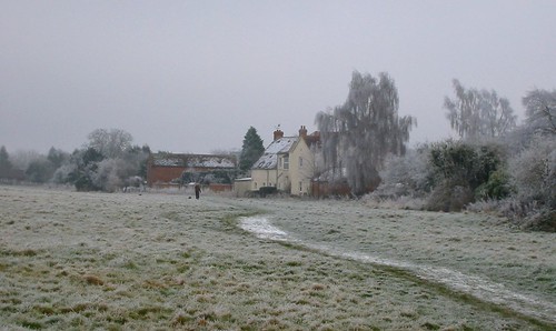 rear of Lakes Lane from the common