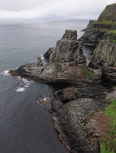 Cliffs and Seabirds at the Rathlin Island RSPB Site