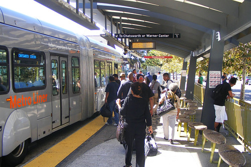 Orange Line Platform, North Hollywood