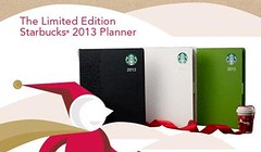Starbucks Planners 2013