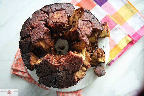 chocolate snickers bar monkey bread