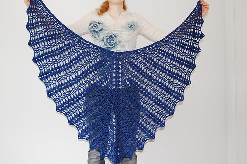 My first shawl in 2013