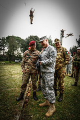 U.S. Army Africa commander visits Folgare Parachute Brigade