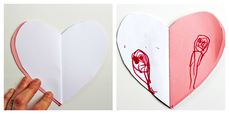 I Love You Books: Sweet homemade books assembled by parents and filled with love by kids.
