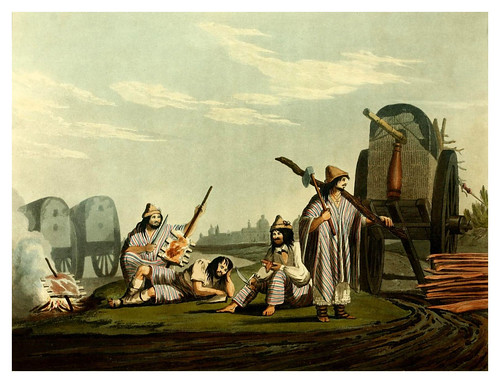 012-Gauchos de Tucuman-Picturesque illustrations of Buenos Ayres and Monte Video..-1820- Emeric Essex Vidal
