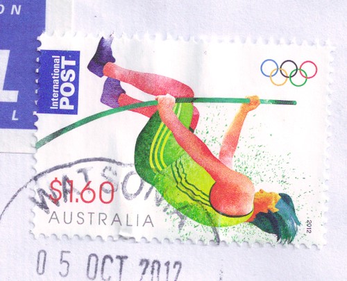Australia Gold Medal Stamp