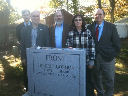 Group and F. Gordon Frost Monument