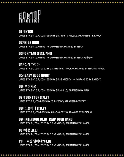 GD & TOP Album