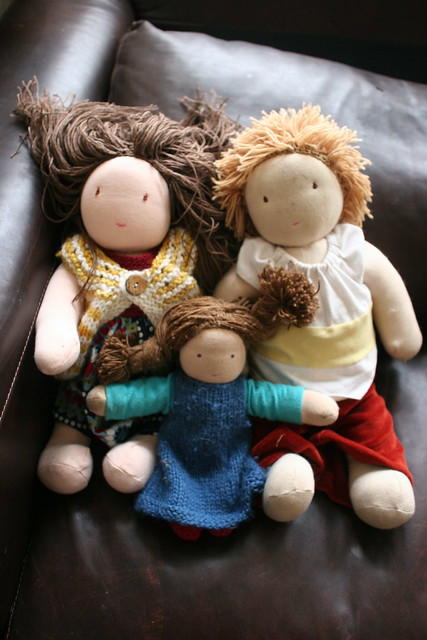 Waldorf Dolls as made by me