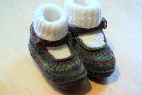 knit mary janes.