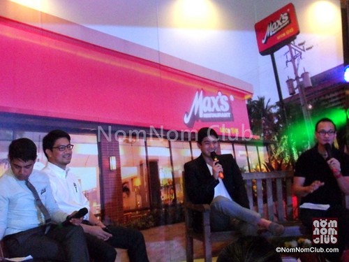 Max's Restaurant Presscon with "Juan Dela Cruz"