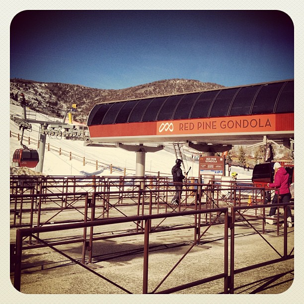 Why you should ski during Sundance: no lines!