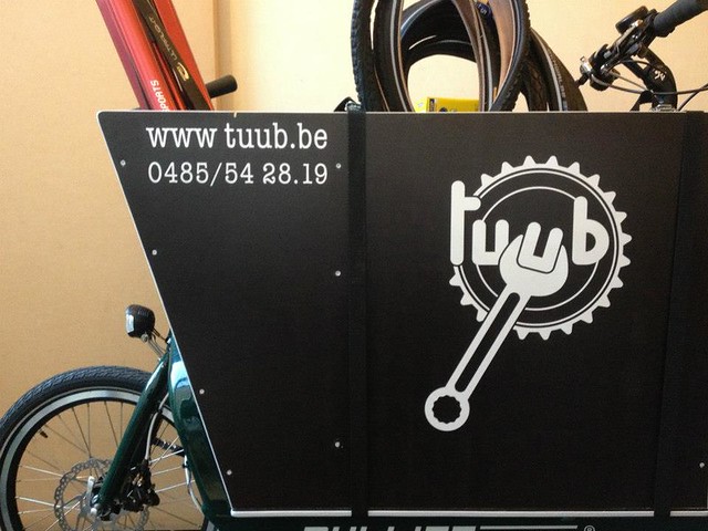 TUUB mobiele fietsherstellingen in Gent