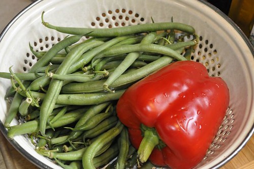 green beans with crispy sage 1