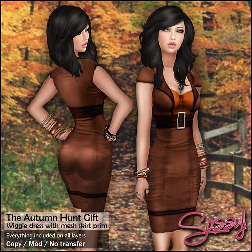 Autumn Hunt - Wiggle dress