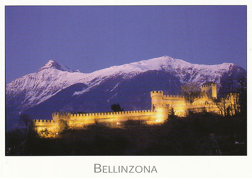 Three Castles, Defensive Wall and Ramparts of the Market-Town of Bellinzona