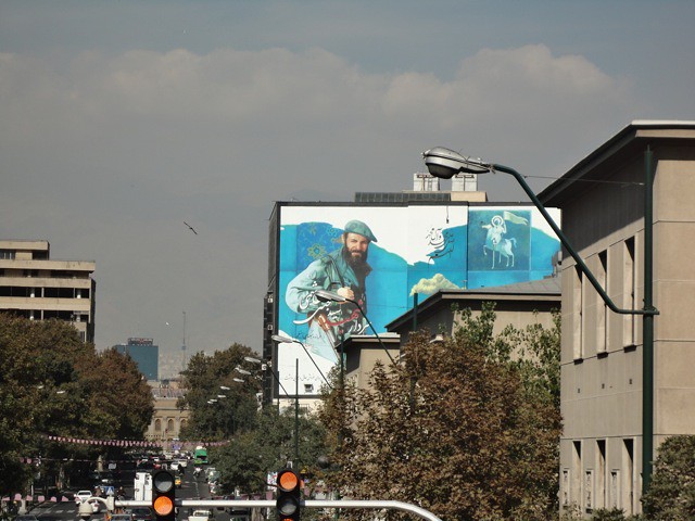 Mural on the street_Tehran