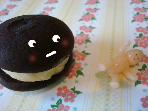 Whoopie pie and baby