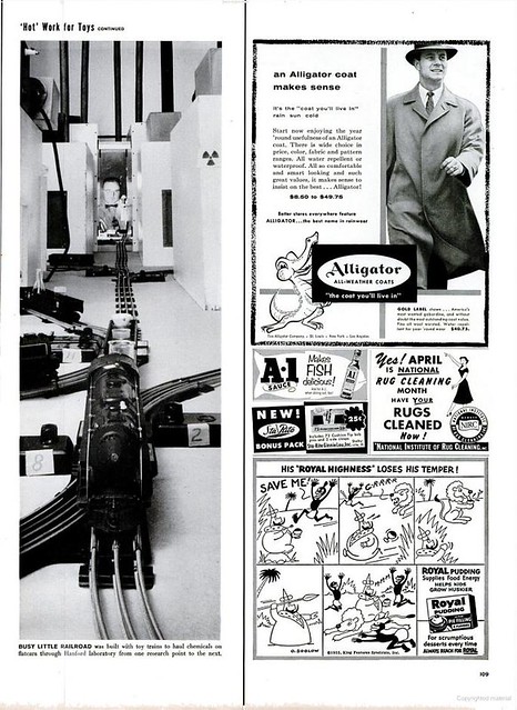 Life March 28 1955 Hanford article, page 2, "Hot Work for Toys"