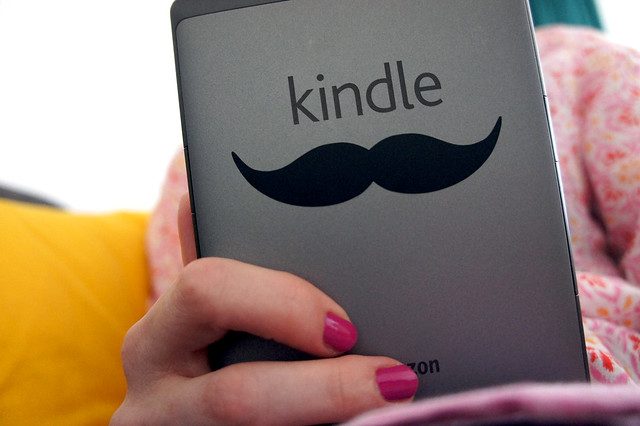 Mustache Kindle