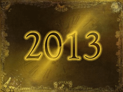 Happy New Year 2013 - (Free Animated gif-Download the Original size of this photo)