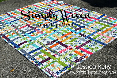 Simply Woven quilt tutorial