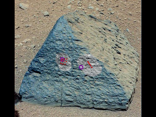 Roca Jake Matijevic Crédito: NASA/JPL