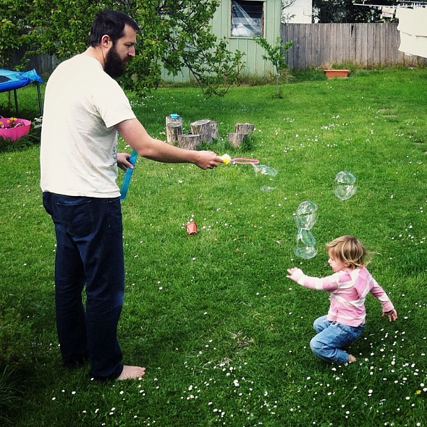 Sweet Moves Chasing Bubbles. #playing #bubbles