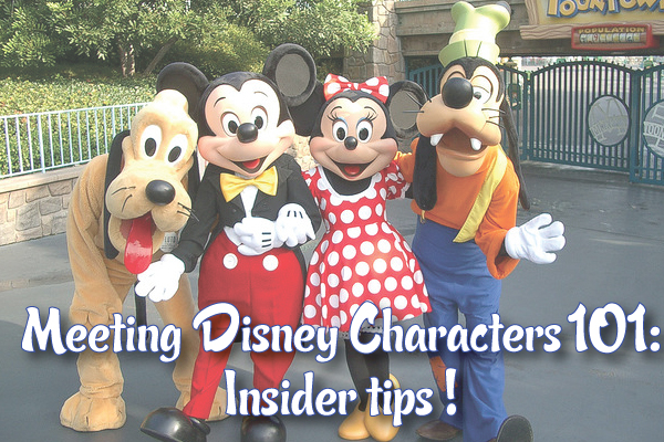 Meeting Disney Characters at Disneyland tips!