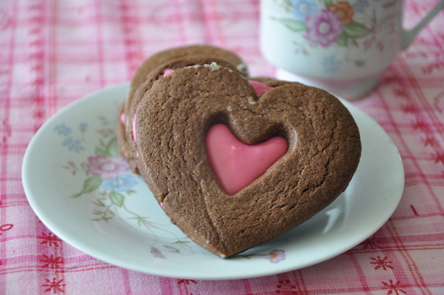 Heart Sandwich Cookies